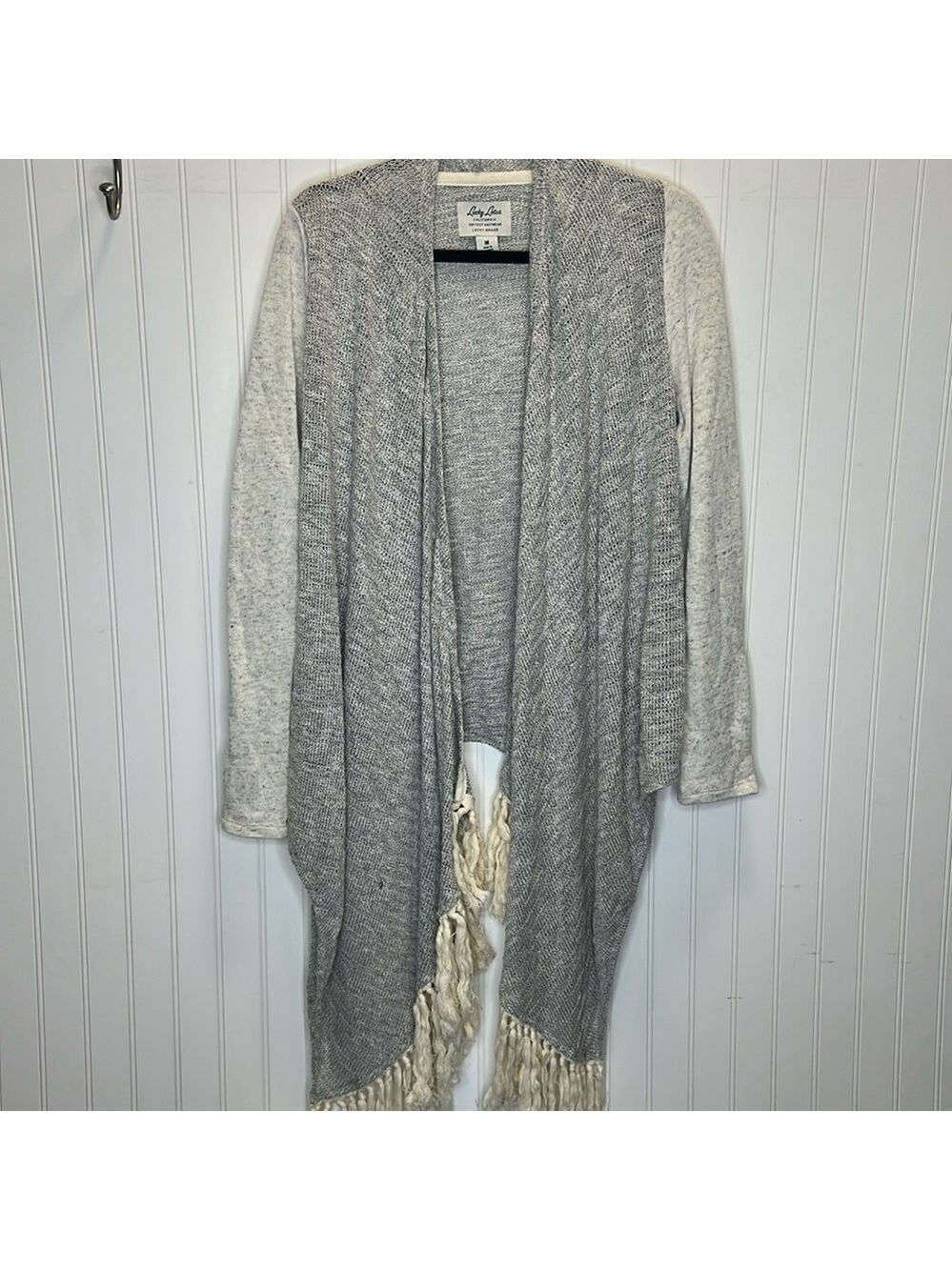 Fringed Shawl Size Medium